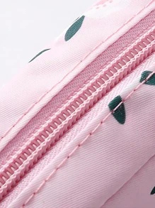 女士女孩美容化妝包收納盒化妝包收納盒女式衛生棉條衛生巾旅行用、東西包 - 粉色 - 查看 6