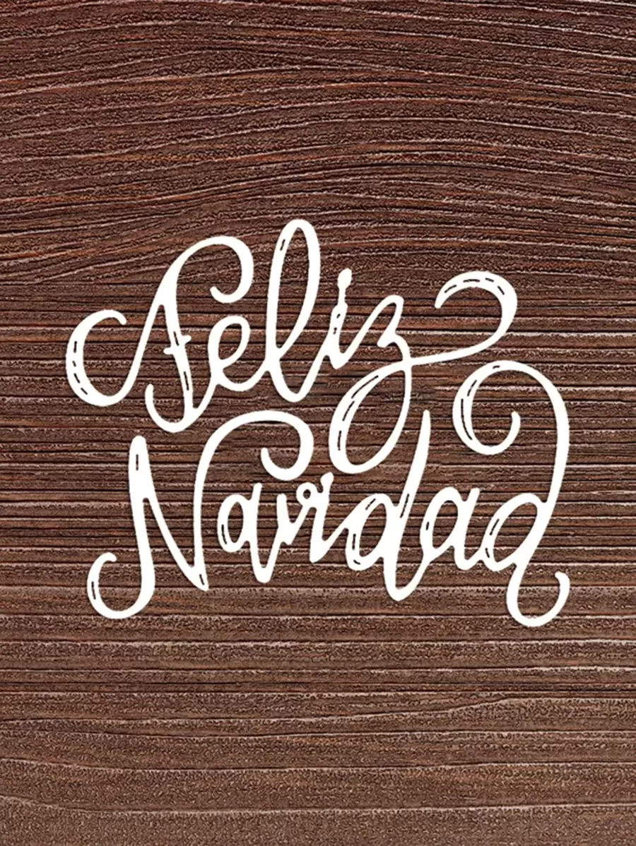 1pc Letter Design Cutting Die - Silver - View 1