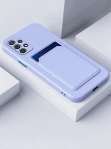 Hadaasi 1 chiếc ốp lưng điện thoại mỏng màu tím tương phản, thân thiện với da, có ngăn đựng thẻ, tương thích với iPhone 17 Pro/17 Pro Max/17 Air/17/16 Pro/16 Pro Max/16 Plus/16/15 Pro/15 Pro Max/15 Plus/15/14 Pro/14 Pro Max/14 Plus/14/13 Pro/13 Pro Max/13 Mini/12 Pro/12 Pro Max/12/11 Pro Max/11/11 Pro, Galaxy S24 Ultra/S24 Plus/S24/S23 Ultra, phiên bản quốc tế, không phải phiên bản nội địa. - Màu tím - Xem 8