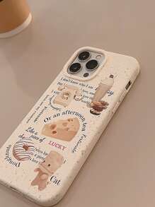 字母圖案手機殼 - 彩色 - 查看 2