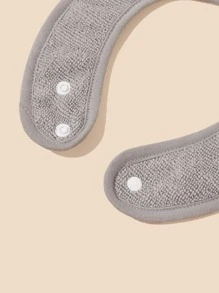 4入組嬰兒素色圍兜