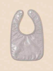 4入組嬰兒素色圍兜