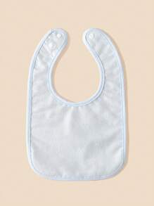 Bebé 4 piezas Babero liso