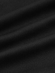 Aveloria Vestido unicolor ribete con fruncido