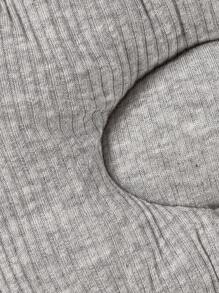 SHEIN 1 件婴儿皇冠设计枕头爱情人节 - 淺灰色 - 查看 3