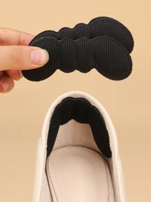 2入組跟保護黑色舒服鞋墊配件適用於高跟鞋