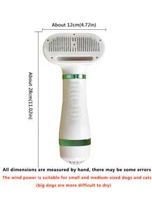 1 Máy Sấy Lông Chải Lông Cho Thú Cưng Đa Chức Năng Cho Chó Và Mèo Để Chải Lông Cho Thú Cưng - Nhiều màu - Xem 3