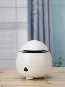 1入組迷你USB超聲波精油擴散器 - 黑與白 - 查看 1