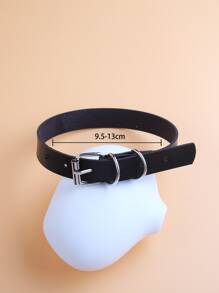 1pc Punk Pu Polyurethane Choker For Women For Daily Decoration