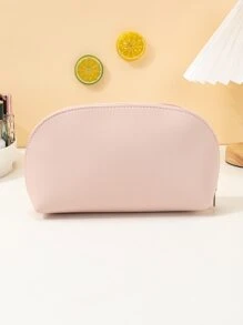 Túi trang điểm rắn - Hồng - Xem 2