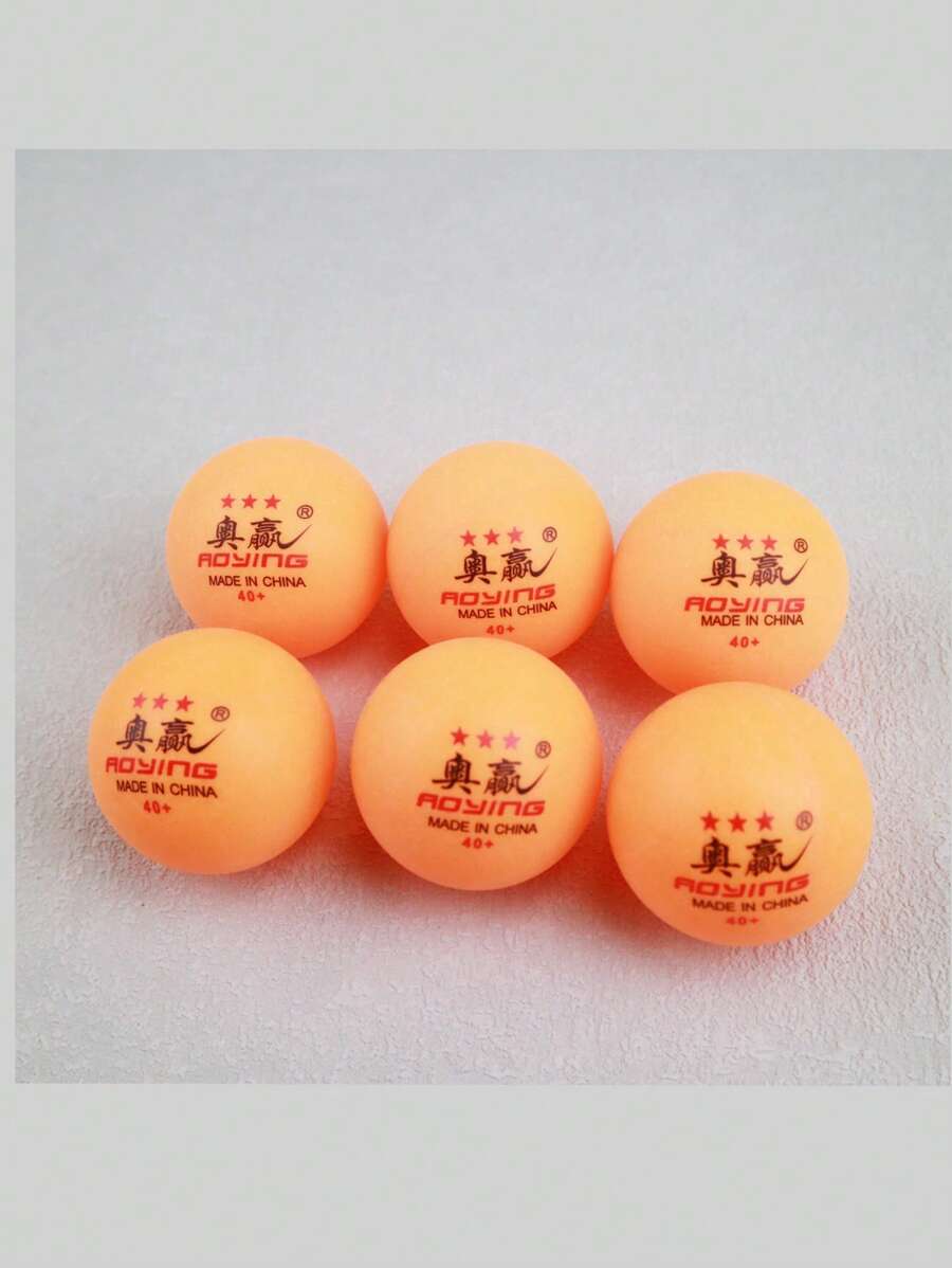 6pcs Table Tennis Ball - Multicolor - View 1