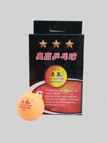 6pcs Table Tennis Ball - Multicolor - View 3