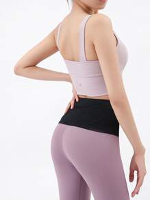 Thắt lưng thể thao - màu đen - Xem 5