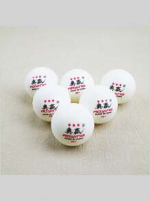 6pcs Table Tennis Ball - Multicolor - View 1