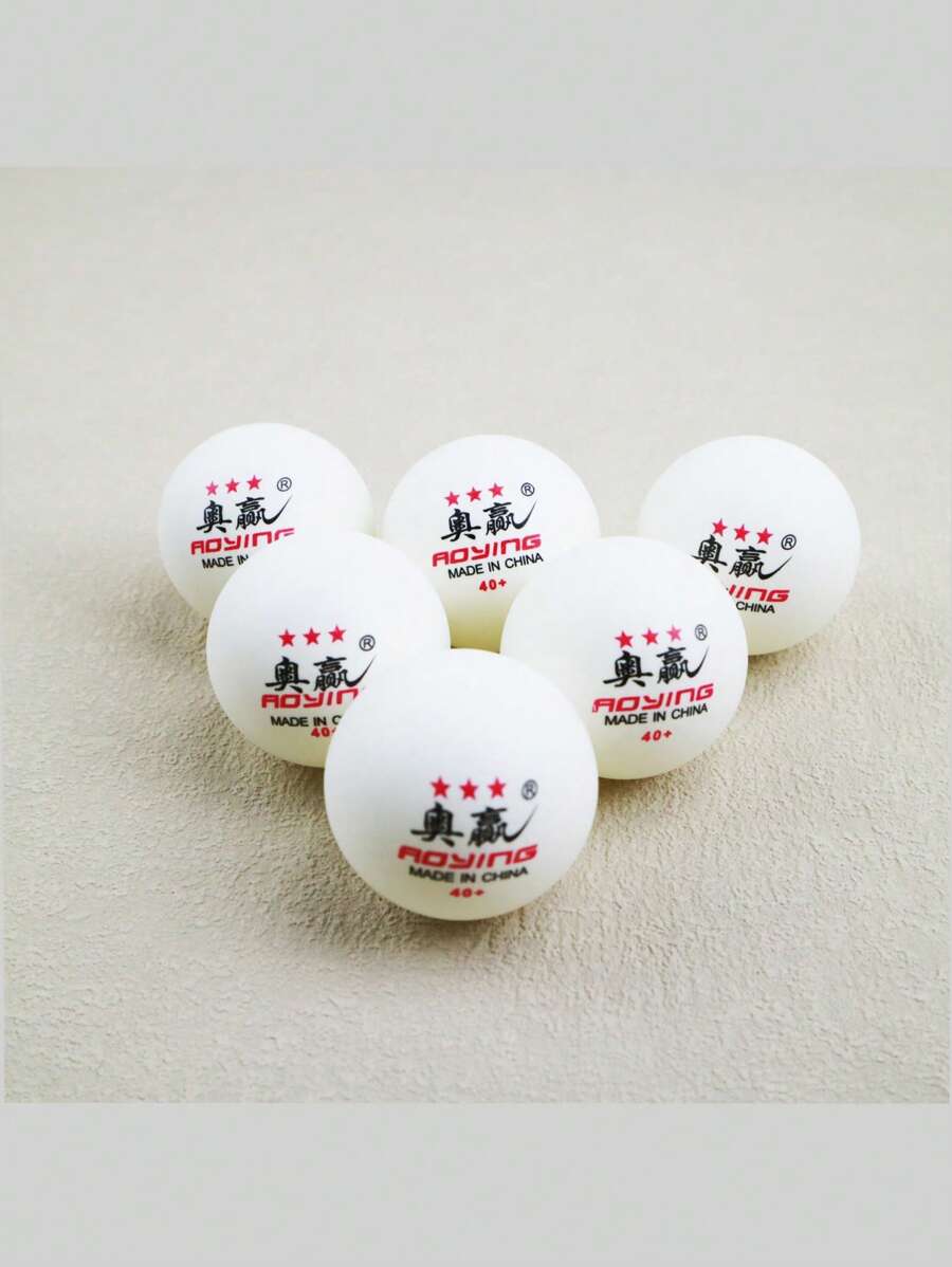 6pcs Table Tennis Ball - Multicolor - View 1