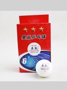 6pcs Table Tennis Ball - Multicolor - View 4