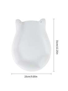 1pc Silicone Kneading Bag - White - View 4
