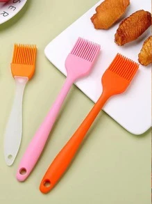 2pcs Silicone Random Color Oil Brush - Multicolor - View 5
