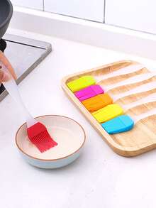 2pcs Silicone Random Color Oil Brush - Multicolor - View 6