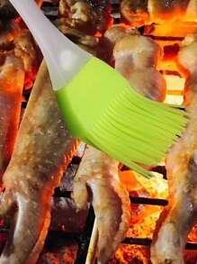 2pcs Silicone Random Color Oil Brush - Multicolor - View 7