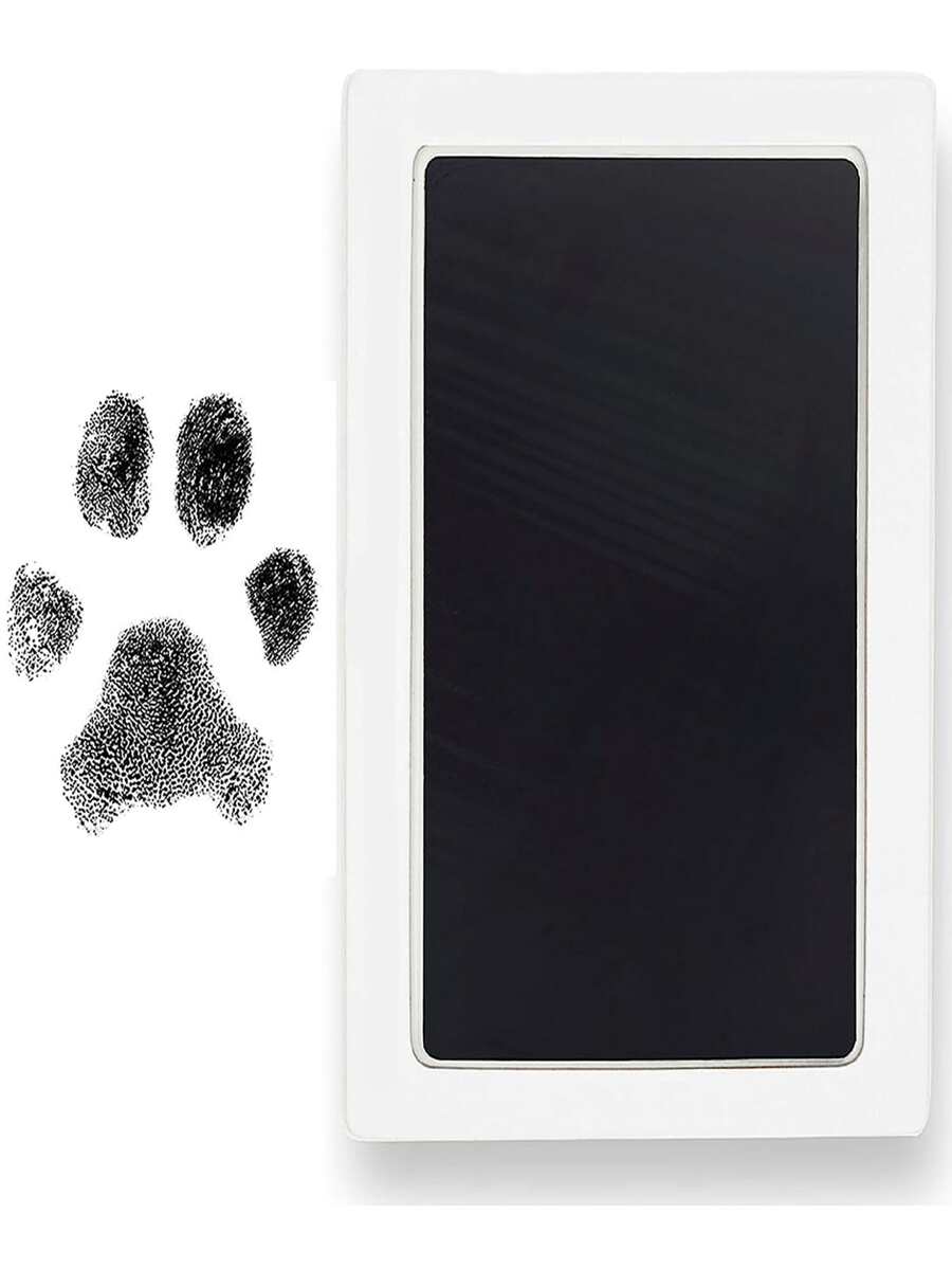 1pc Pet Paw Ink Pad For Dog For Memory - Black - View 1