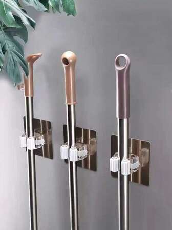 1入組掛壁式拖把架