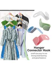 20 đầu nối móc treo quần áo nhiều màu - Nhiều màu - Xem 2