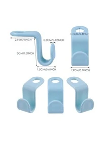 20 đầu nối móc treo quần áo nhiều màu - Nhiều màu - Xem 5