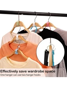 20 đầu nối móc treo quần áo nhiều màu - Nhiều màu - Xem 6