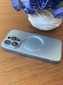 Hadaasi Starry Skin Magnetic Magnifying Glass Protective Phone Case Compatible With Apple 17e/17Pro/17ProMax/17Air/17/16Pro/16ProMax/16Plus/16/15Pro/15ProMax/15Plus/15/14Pro/14ProMax/14Plus/14/13Pro/13ProMax/13/12Pro/12ProMax/12/11ProMax/11/11Pro/XSMax/XR - Blue - View 9