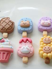 10入組/套冰棒設計DIY首飾配件 - 彩色 - 查看 2