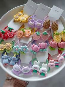 10入組/套冰棒設計DIY首飾配件 - 彩色 - 查看 5