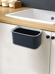 1pc Wall Mounted Waste Bin - Multicolor - View 2