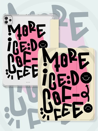 微笑圖案防摔保護套適用於iPad