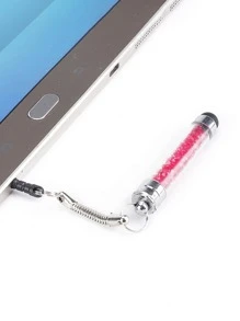 1pc Touch Control Stylus Pen Compatible With Pad - Pink - View 2