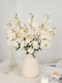 1pc Artificial Flower - Beige - View 1