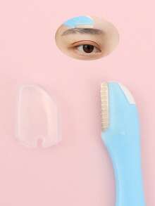 1pc Eyebrow Tweezers & 1pc Eyebrow Trimmer - Multicolor - View 4