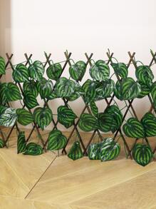 1 pieza con diseño de hoja exterior valla - Multicolor - Ver 8