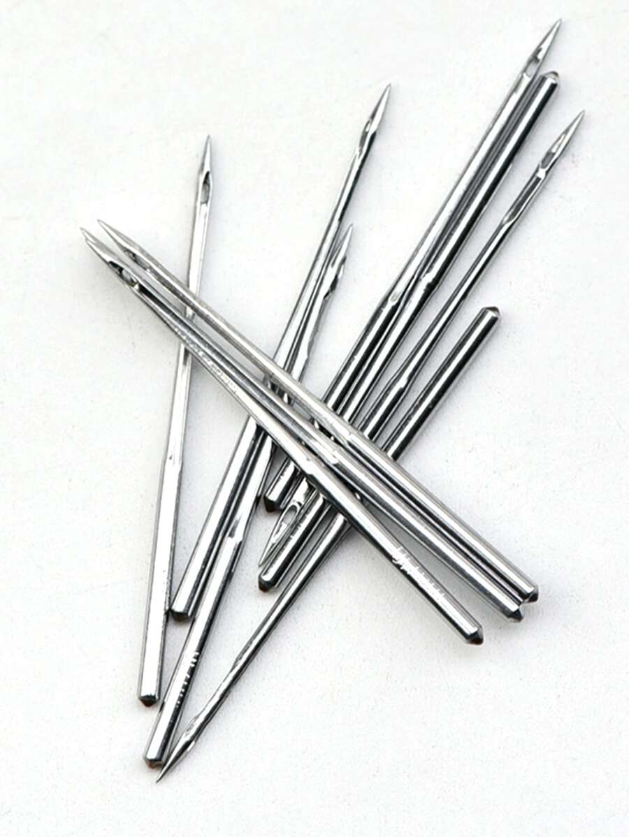 10入組不銹鋼縫衣針 - 銀色 - 查看 1