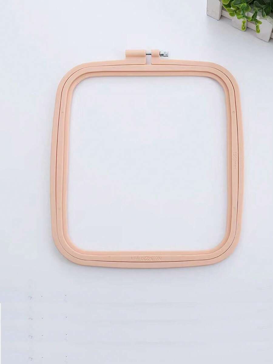 1pc Solid Color Cross Stitch Hook - Dusty Pink - View 1