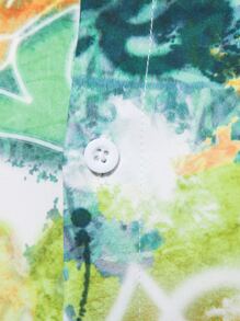 Áo sơ mi Nam Nút phía trước Tất cả trên in Boho - Nhiều màu - Xem 6