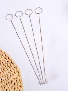 1入組不銹鋼穿線器 - 銀色 - 查看 1