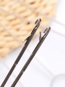 1入組不銹鋼穿線器 - 銀色 - 查看 4