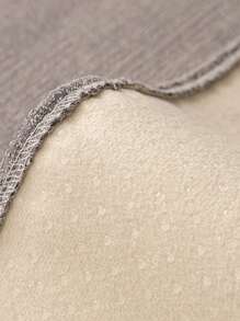 1pc Color Block Sofa Towel - Dark Grey - View 8