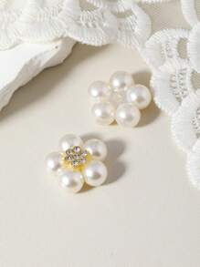 10入組ABS縫紉裝飾現代花形家居縫紉裝飾 - 彩色 - 查看 3