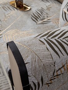 1入組葉子圖案沙發巾 - 彩色 - 查看 5