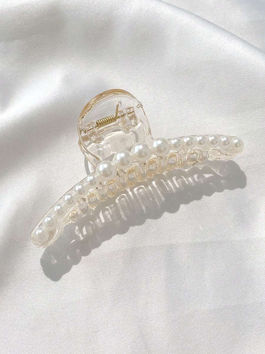 1 Phụ Nữ Ngọc Trai Giả Trang Trí Vuốt Tóc Thời Trang Để Trang Trí - Nhiều màu - Xem 1