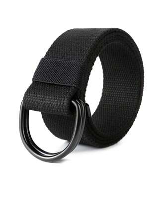 1條男士休閒編織帶，印有字母扣，適用於日常波西米亞風格