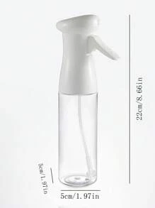 1入組PET油分配器廚房用極簡主義透明噴油瓶