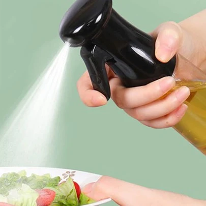 1入組PET噴油瓶廚房用透明香料噴霧瓶